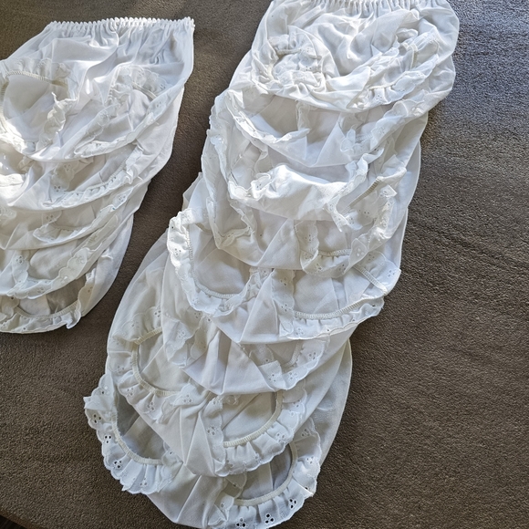 Baby Girls Bloomers Double Seat Diaper Cover Set of 13 - Picture 8 of 9